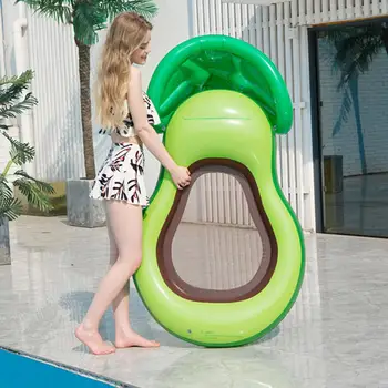 Водна играчка за възрастни, Специално надувное пръстен за гмуркане с Авокадо, Множество надуваема легло с Мек фотьойл, Надувное пръстен за басейна, Аксесоар
