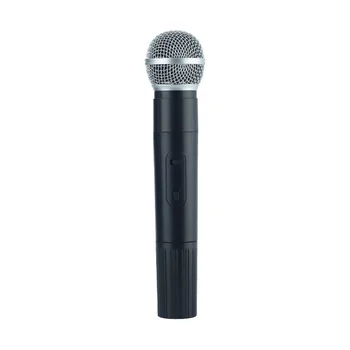 Фалшив метален микрофон за интервю с репортер в реален размер, подпори за микрофон