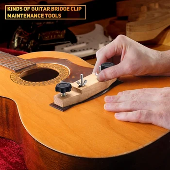 Скоба за китарен мост, акустична скоба за входно ниво За класическа/акустична китара, аксесоари за инструменти Luthier