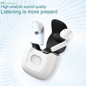 M9 TWS Bluetooth Слушалки 5.3 Безжична слушалка IPX8 Водоустойчиви слушалки с дълбоки бас Тези безжични стерео слушалки Спортни слушалки