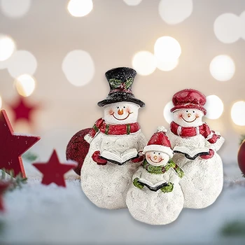 2023 Коледна украса за дома, къса плюшен кукла-снежен човек с принтом за прозорци търговски център, украса за коледната елха на хотел