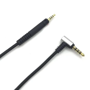 Чист Бескислородный Кабел за слушалки от мед + PVC за слушалки Sennheise HD598 HD558 с микрофон/Без микрофон E1YA