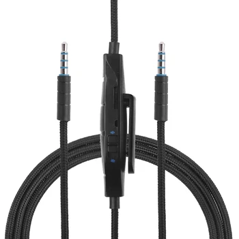 Аудио кабел 3.5 мм Слушалки с Вграден контрол за Гейминг Слушалки G633 G635 G933 G935 Слушалки