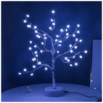 Led лека нощ, перлата на бонсай, настолен сензорен лампа във формата на дърво, энергосберегающая лампа за домашно парти, сватба, Коледна украса, USB Батерията