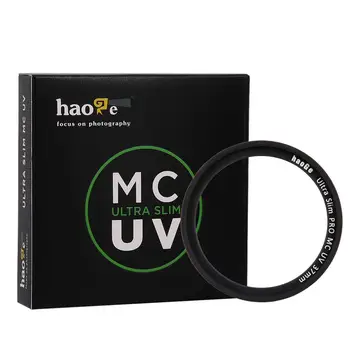 Haoge 37mm Ultra Slim MC UV Protection Многослоен Ултравиолетов Филтър За Лещи