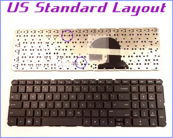 Новата клавиатура с американската подредбата за лаптоп HP Pavilion DV7-4200 DV7-4300 DV7-5000 DV7T-5000 DV7-4000 AELX9U00110/Лаптоп без рамка