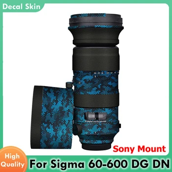 Стикер за Sigma 60-600 mm DG DN Vinyl Амбалажна фолио За Обектива на камерата Защитен Стикер 60-600 F4.5-6.3 f/4,5-6,3 DGDN OS Sports