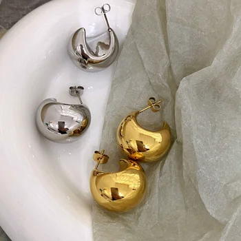 Модерни обеци с нередовни топки и златни цветове, дамски обеци в стил простота, банкетни сватбени аксесоари
