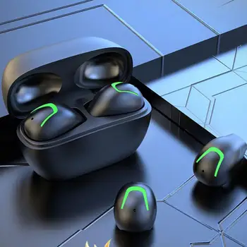 Безжични Портативни Невидими Мини слушалки с две уши, Ультракомпактный Звук Премиум качество, дълъг живот на батерията, Популярни Динамични слушалки Advanced