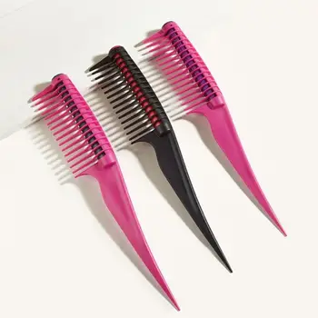 Професионален гребен за даване на форма на косата с Гребен с широки зъб За разнищване на Коса, Гребен за крема за боядисване, четка за коса за оформяне на косата