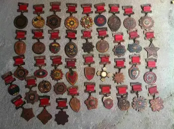 40 бр. Събират военна медал на Китай за антияпонскую война, набор от различни медали