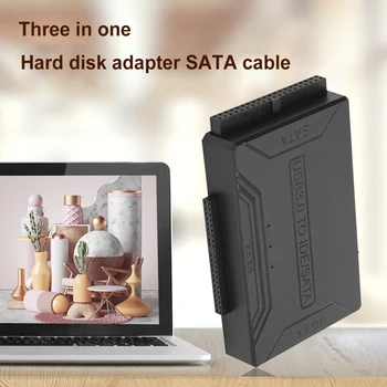 Кабел конвертор USB 3.0 към SATA/IDE САЩ/ЕС/обединено Кралство/AU Plug SATA USB 3.0 Адаптер Универсален Конвертор за 2,5/3,5 инчов твърд диск SSD