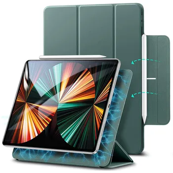 Магнитни Интелигентни Кожен Калъф-Поставка за iPad 10 Air 4 10,9 Mini 6 2021 I Pad Pro 11 12,9 См 2020 2022 Калъф с Държач за Моливи 2