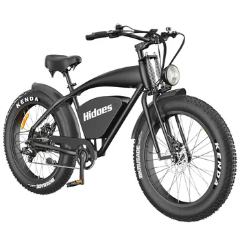 Нов Градски велосипед 2023 Лаптоп под наем с дебели гуми Hidoes B3 електрически мотор 1200 W С led Екран склад на ЕС, САЩ