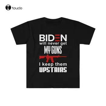 Тениска Joe Biden Will Never Get My Guns Забавна тениска Biden 2Nd Amendment Нап Maga Ar15