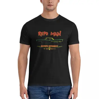 Тениска с култов филм Репо man always intense, незаменим тениска, реколта дрехи, блузи, дрехи от аниме