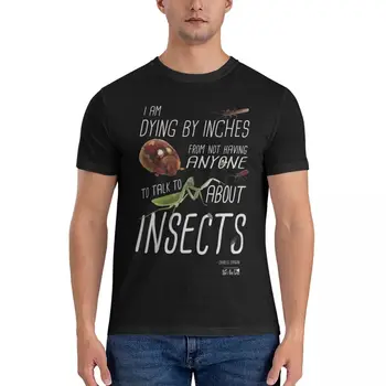 Аз умирам от това, че не ми с кого да говорят за насекоми (Чарлз Дарвин), Активна тениска, тениска за мъже
