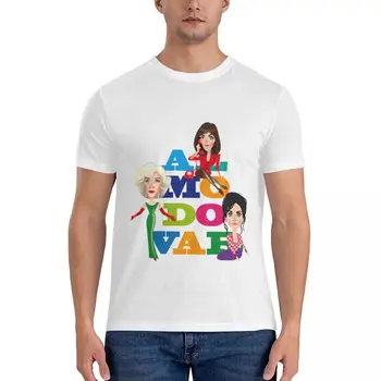 Класическа тениска Chicas Almodóvar, мъжки ризи с графичен дизайн, големи и високи мъжки тениски с графичен дизайн, забавна мъжки дрехи