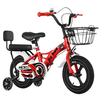 12-Инчов уличен мотор специален Детски велосипеди с рамка от въглеродна стомана Лесно да се вози С предните и задните двойни спирачки Сигурен надежден