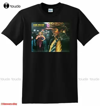 Нова тениска Tom Waits The Heart Of Saturday Night Малък среден Голям Забавен подарък Унисекс дамски мъжки t-shirt