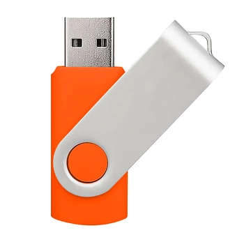 Гореща разпродажба, индивидуален лого, интерфейс USB3.0, 8 GB-512 GB, цветни въртящи USB, въртящи се в USB устройство за бизнес
