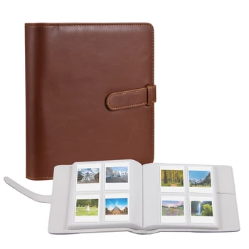 128 джобове, фото албум-книга за филми Fujifilms Instant Camera, персонални картички, Картичка за Рожден Ден, подарък за Коледа за приятелите и семейството си