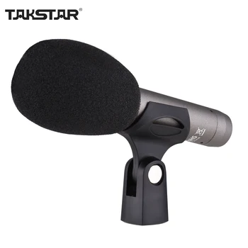 Професионален кондензаторен микрофон TAKSTAR CM-60, XLR кардиоидный микрофон, фантомно захранване 48 v, Студийная запис, на Сцената на излъчване