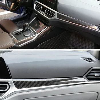 Суха Интериор от Въглеродни Влакна С Декоративни Стикери Централното Управление Ранна/Късна Интериор, Подходящи За BMW New M2M3M4/G80G82G87