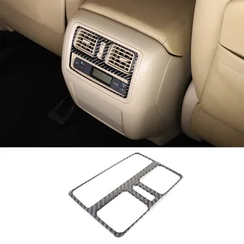 За Nissan Pathfinder 2013-2018 стикер на рамката на задното абитуриентски дупки от мека въглеродни влакна, аксесоари за защита на вътрешността на колата