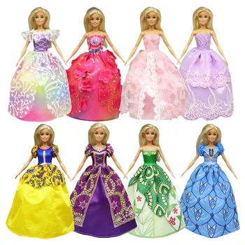 Модно рокля за Барби Кукли 30 см, Рокля на Принцеса, Мода Барби 11,5 инча, Аксесоари За Кукла къща, Играчка Подарък За Момичета