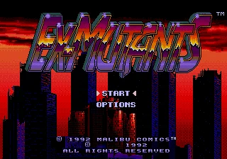 Ex Mutants 16 битова Игрална карта MD За Sega Mega Drive За Genesis Директен Доставка