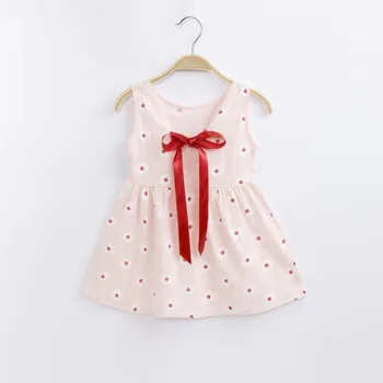 ZWF1929 Лятна рокля за по-Големи Момичета, памук, ленени рокли с къс ръкав, ежедневни бебешки дрехи, детски дрехи принцеса